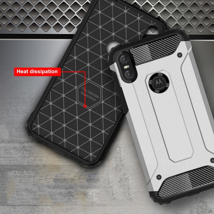 Magic Armor TPU + PC Combination Case for Motorola One (P30 Play)