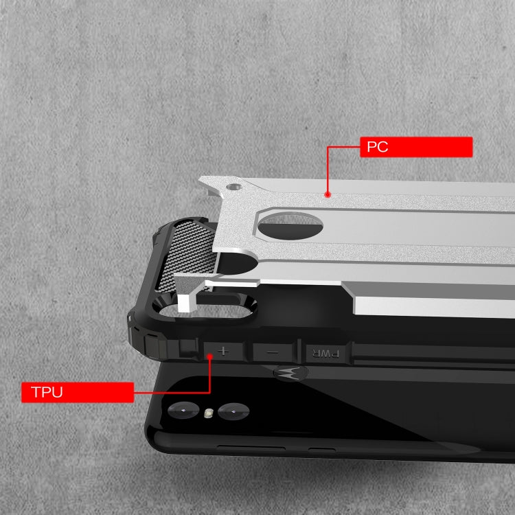 Magic Armor TPU + PC Combination Case for Motorola One (P30 Play)
