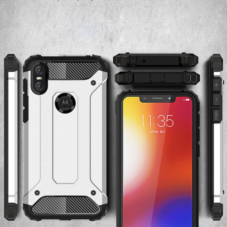 Magic Armor TPU + PC Combination Case for Motorola One (P30 Play)