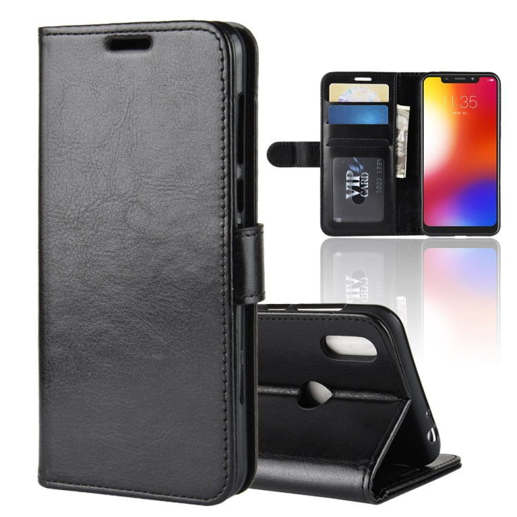 R64 Texture Single Fold Horizontal Flip Leather Case for Motorola One (P30 Play), with Holder & Card Slots & Wallet