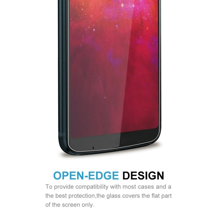 2 PCS 0.26mm 9H 2.5D Tempered Glass Film for Motorola Moto Z3 Play