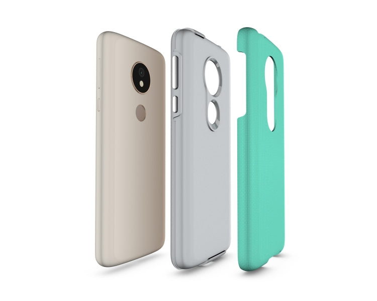 Anti-slip Armor Texture TPU + PC Case for Motorola Moto G6 Play (US Version)