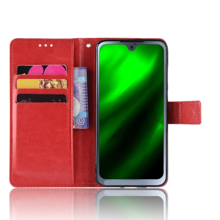 Crazy Horse Texture Horizontal Flip Leather Case for Motorola Moto G7, with Holder & Card Slots & Wallet
