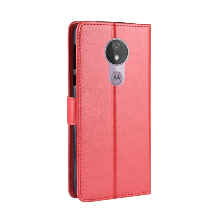 Crazy Horse Texture Horizontal Flip Leather Case for Motorola Moto G7 Power (US Version), with Holder & Card Slots & Wallet