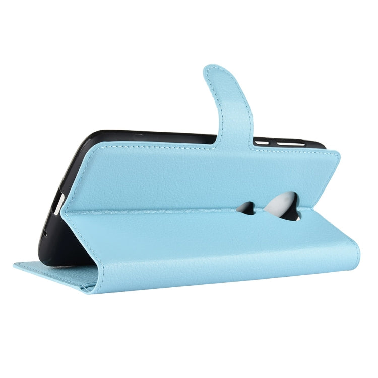 Litchi Texture Horizontal Flip Leather Case for Motorola Moto E5 Plus (Brazil / EU Version), with Wallet & Holder & Card Slots