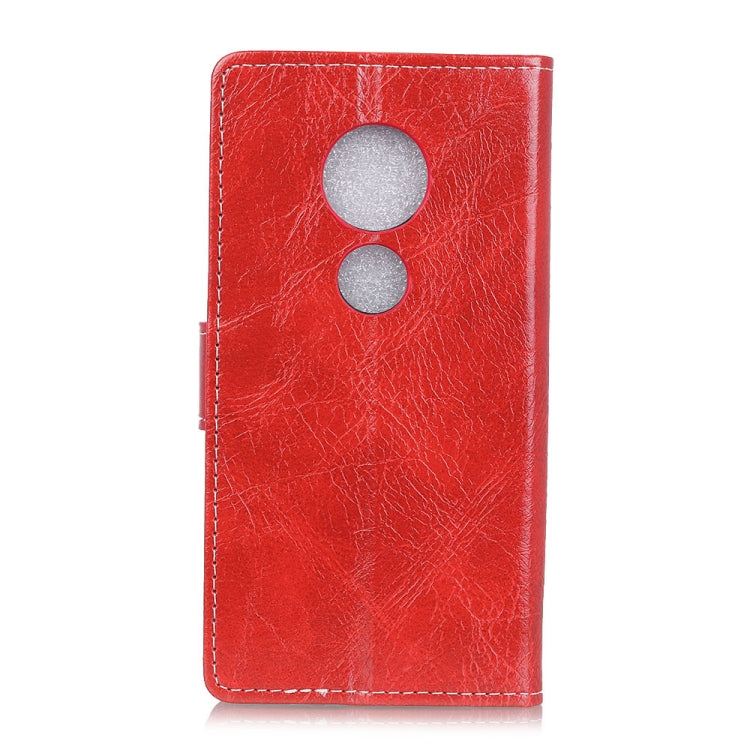 Retro Crazy Horse Texture Horizontal Flip Leather Case for Motorola Moto G7 / G7+, with Wallet & Holder & Card Slots & Photo Frame