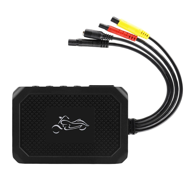 M1 1080P Adjustable Motorcycle HD Recorder with Waterproof Remote Control (Black)