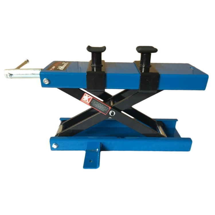 [US Warehouse] Steel Scissor Lifting Adjustable Platform for Motorcycle, with Fixation Clamp, Load-bearing: 1100lbs