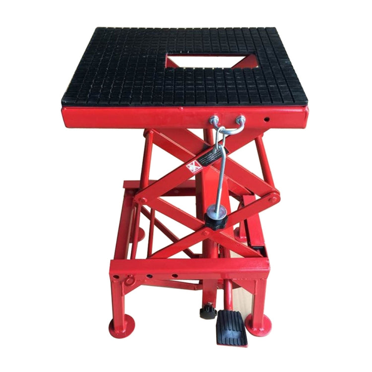 [US Warehouse] Steel Scissor Lifting Adjustable Platform for Motorcycle, Load-bearing: 300lbs