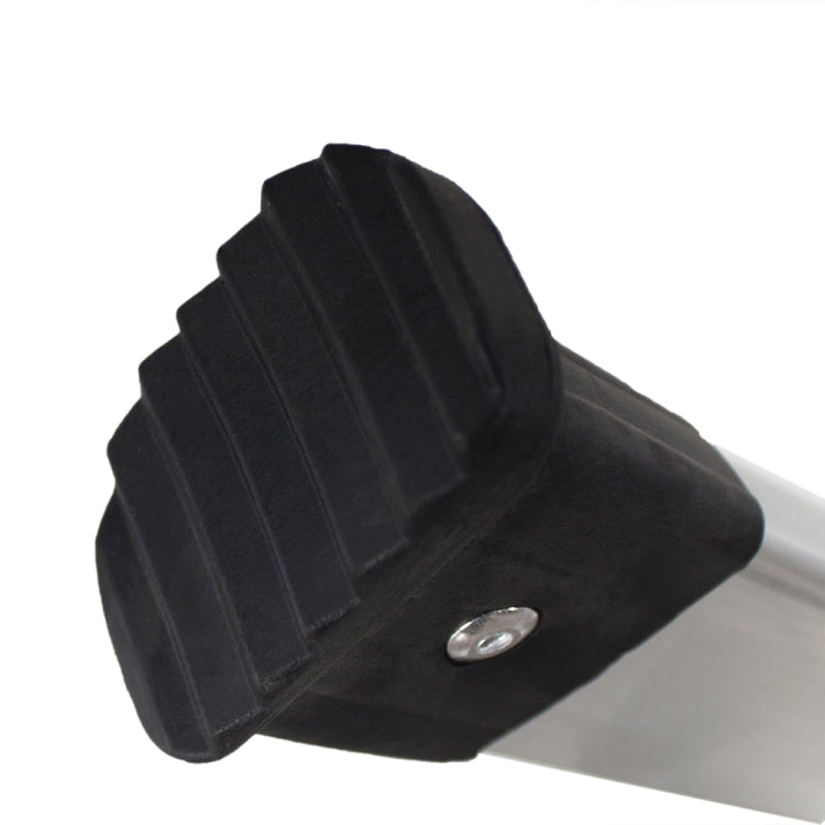 [US Warehouse] Aluminum Foldable Multi-purpose Non-slip 2-step D-shape Unloading Ladder Work Platform Scaffold