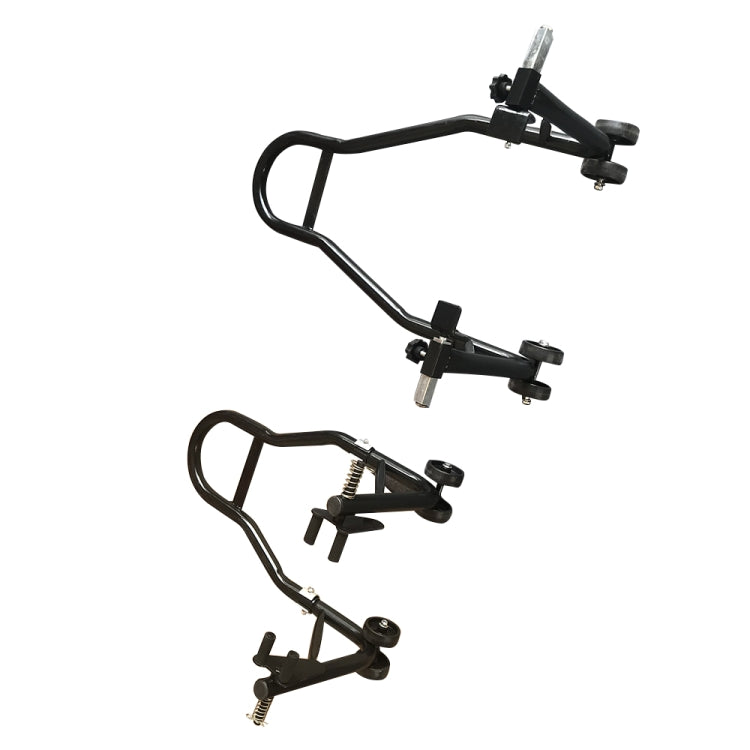 [US Warehouse] 2 in 1 Steel Adjustable Motorcycle Front and Rear Wheel Bracket
