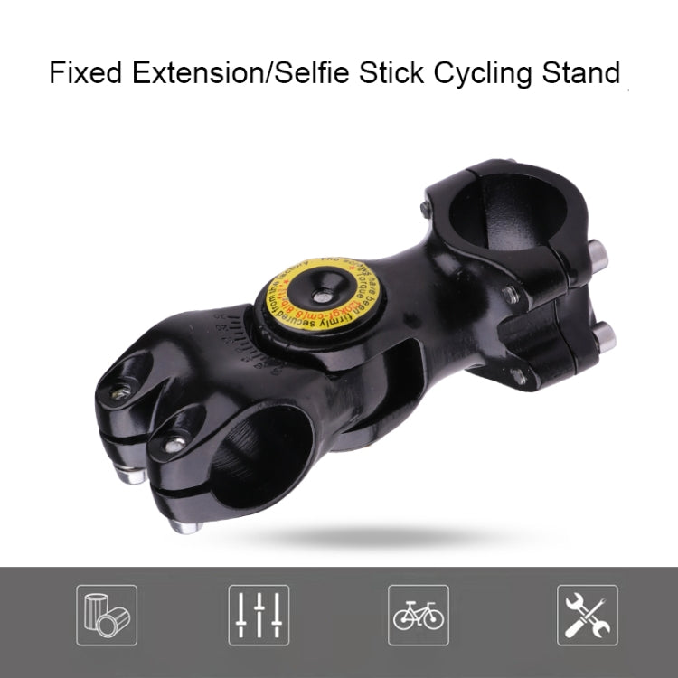 Motorcycle Bicycle Handlebar Fixture Mount Camera Bracket Adapter (Black)