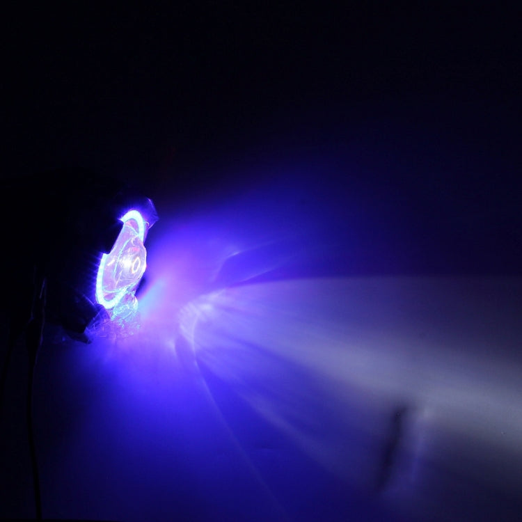 U7 10W 1000LM CREE LED Life Waterproof Headlamp Light with Angel Eyes Light for Motorcycle / SUV, DC 12V