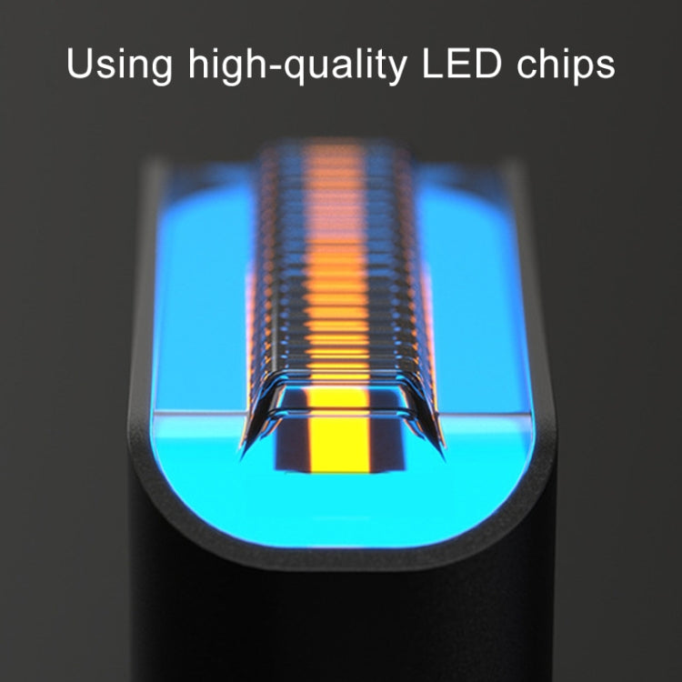 2 PCS D12V Motorcycle LED Waterproof Dynamic Blinker Side Lights Flowing Water Turn Signal Light without Handle