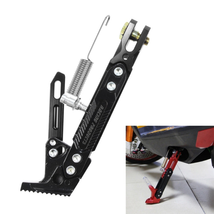 Motorcycle Modified Aluminum Alloy Side Tripod Adjustable Pedal Holder