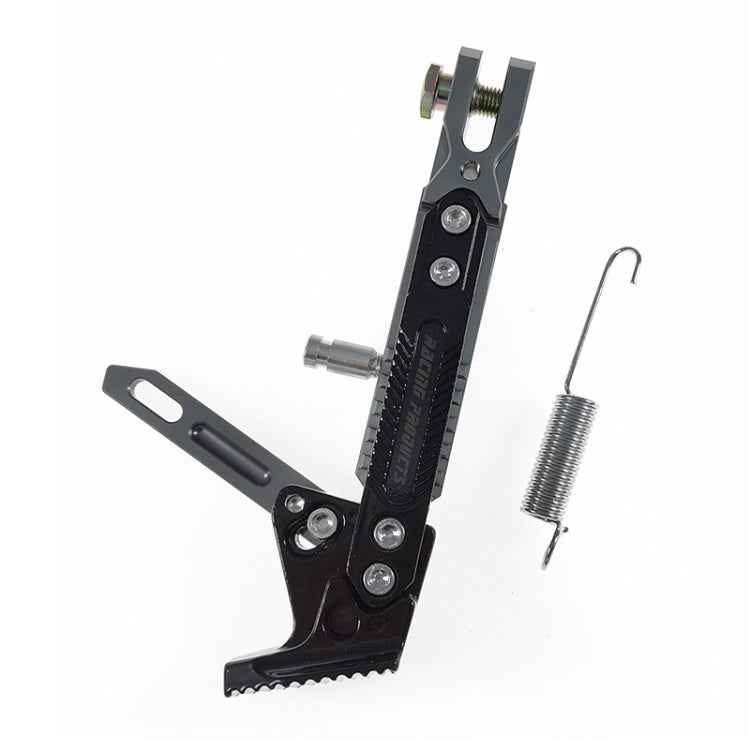 Motorcycle Modified Aluminum Alloy Side Tripod Adjustable Pedal Holder