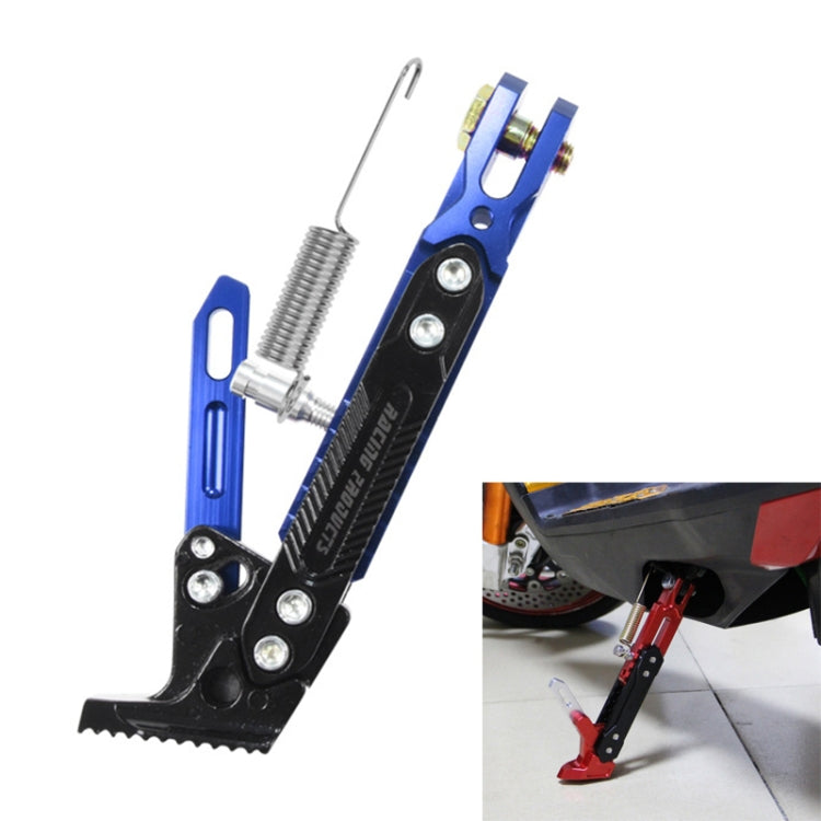 Motorcycle Modified Aluminum Alloy Side Tripod Adjustable Pedal Holder