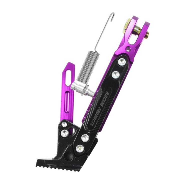 Motorcycle Modified Aluminum Alloy Side Tripod Adjustable Pedal Holder