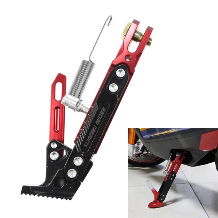 Motorcycle Modified Aluminum Alloy Side Tripod Adjustable Pedal Holder