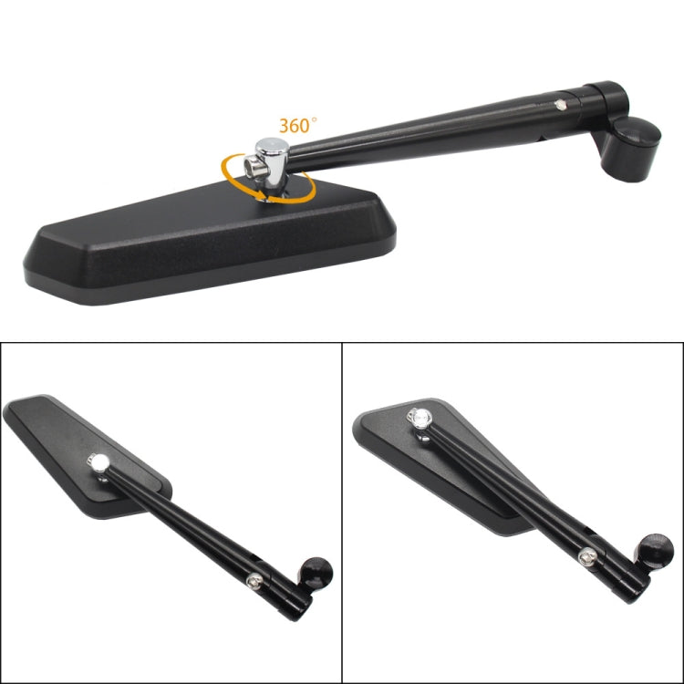 Motorcycle Side Mirror CNC Aluminum Alloy Reflective Rearview Mirror