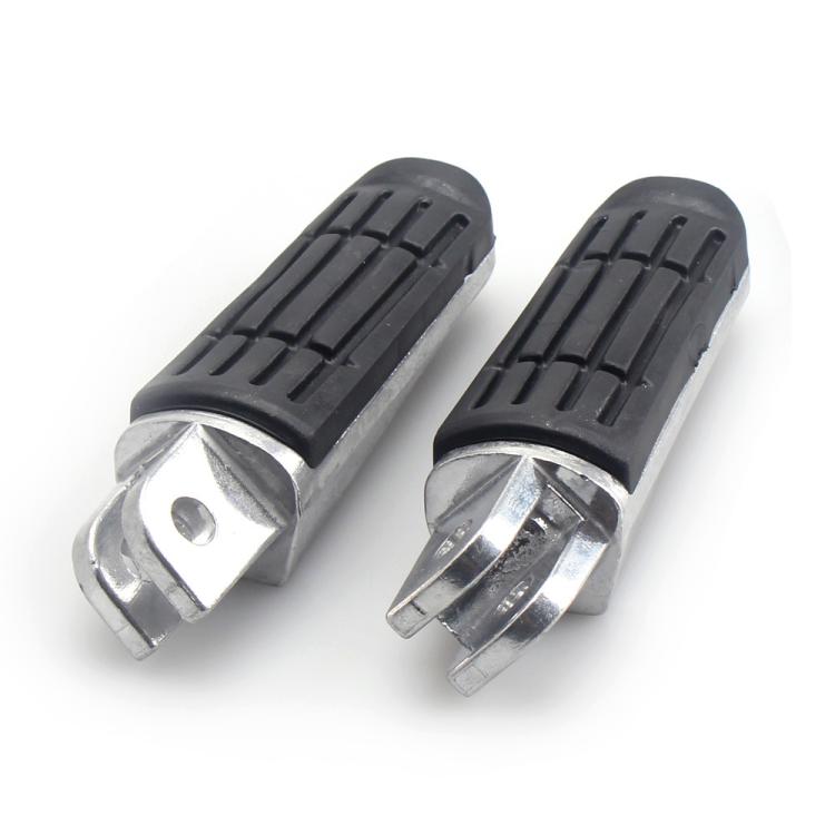 One Pair Motorcycle Front Foot Pegs for Suzuki HAYABUSA GSX1300R 1997–2010  - Black Silver