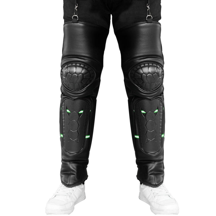 CS-864A1 Motorcycle Cold Protection Velvet Warm Knee Pads Protector Cover(Black)