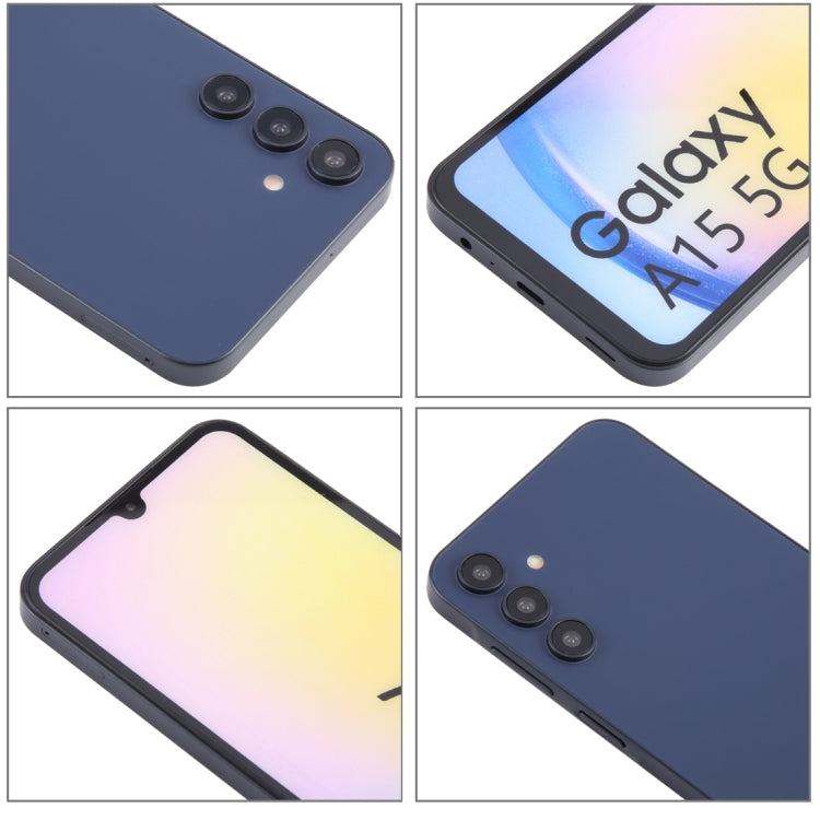 For Samsung Galaxy A15 5G Color Screen Non-Working Fake Dummy Display Model  - Blue Black