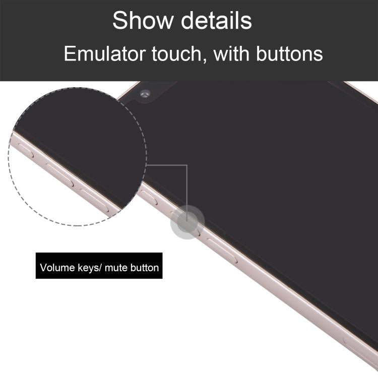 For iPhone 17e / 16e Black Screen Non-Working Fake Dummy Display Model