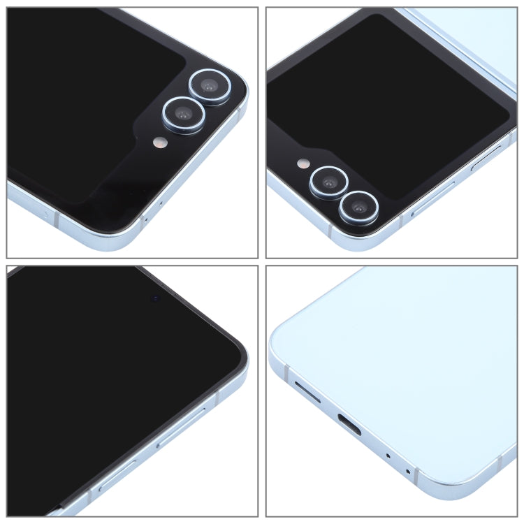 For Samsung Galaxy Z Flip6 Black Screen Non-Working Fake Dummy Display Model