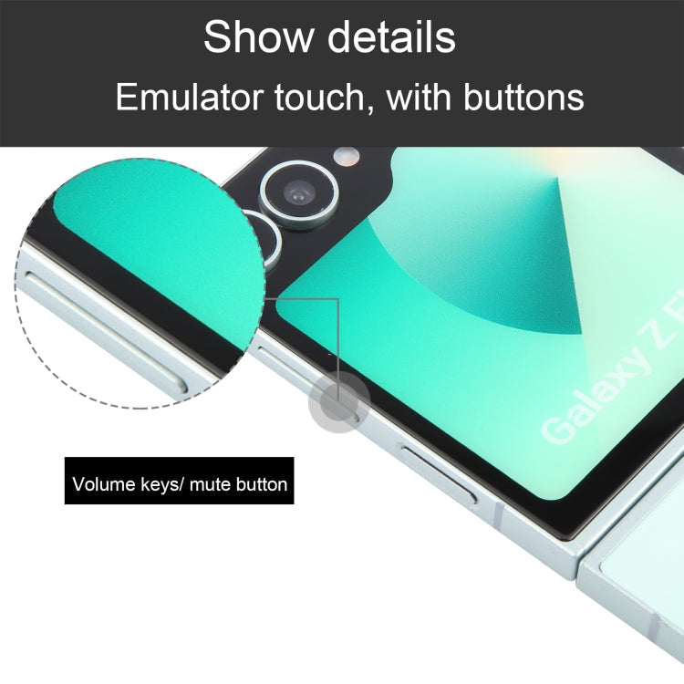 For Samsung Galaxy Z Flip6 Color Screen Non-Working Fake Dummy Display Model