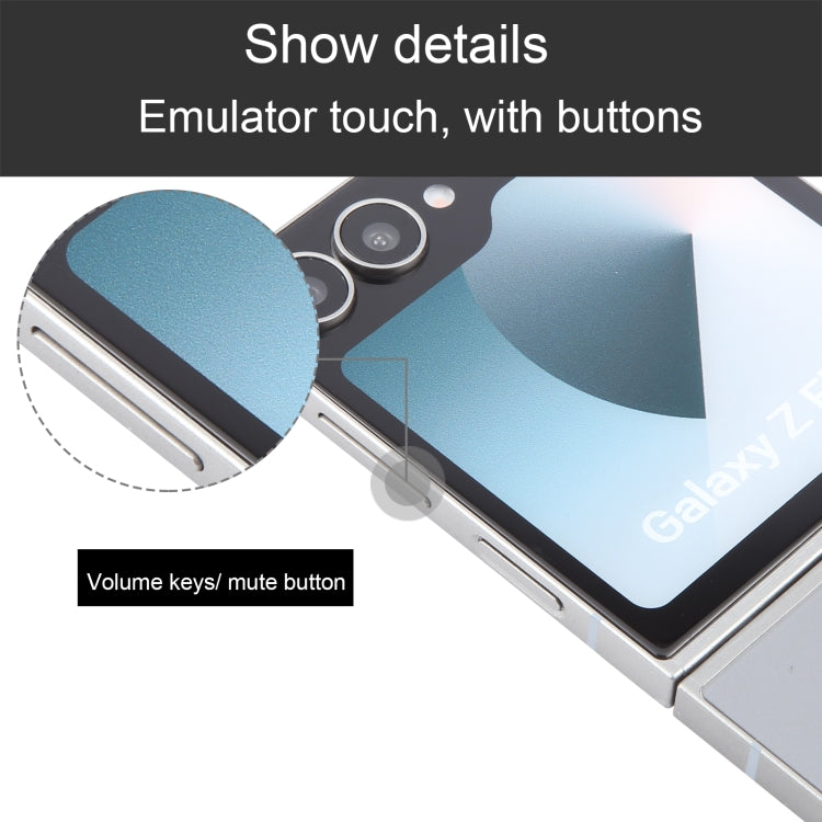 For Samsung Galaxy Z Flip6 Color Screen Non-Working Fake Dummy Display Model