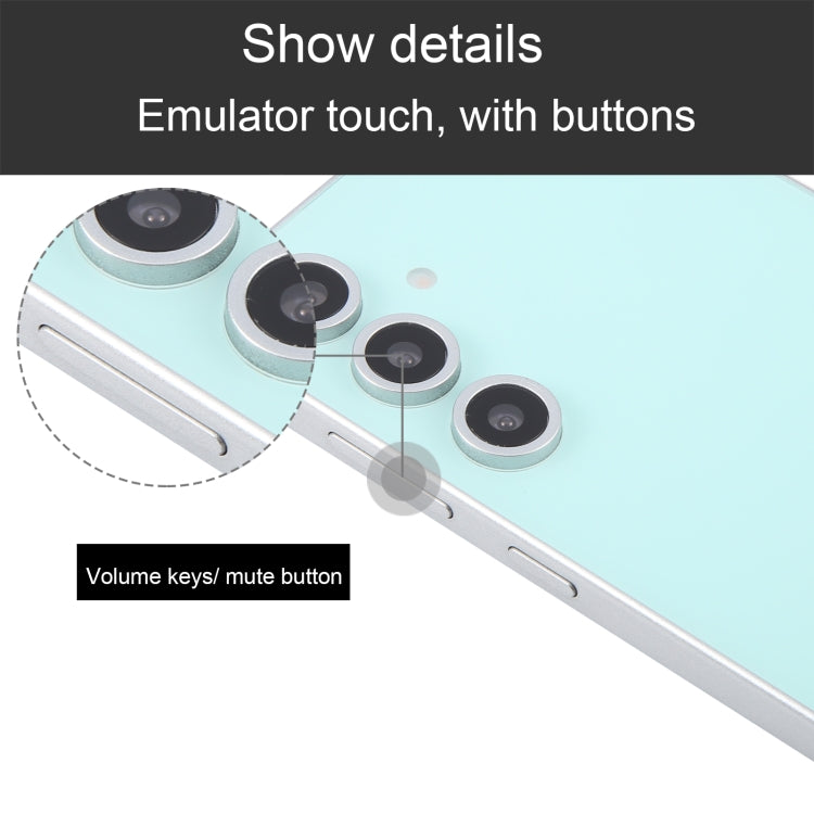 For Samsung Galaxy S24 FE 5G Black Screen Non-Working Fake Dummy Display Model