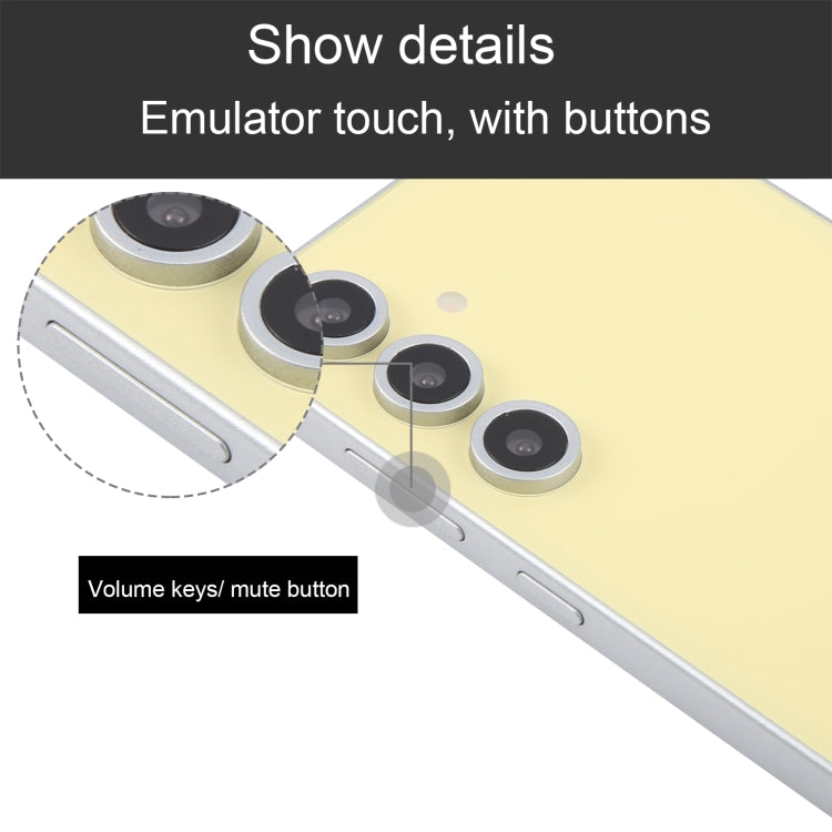 For Samsung Galaxy S24 FE 5G Black Screen Non-Working Fake Dummy Display Model