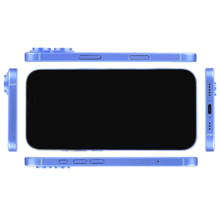 For iPhone 16 Black Screen Non-Working Fake Dummy Display Model