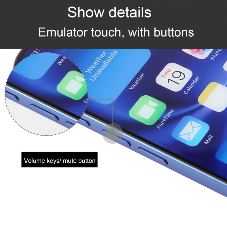 For iPhone 16 Color Screen Non-Working Fake Dummy Display Model