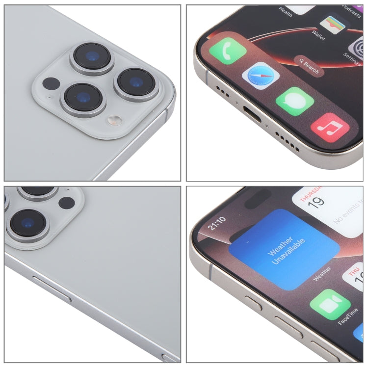 For iPhone 16 Pro Color Screen Non-Working Fake Dummy Display Model