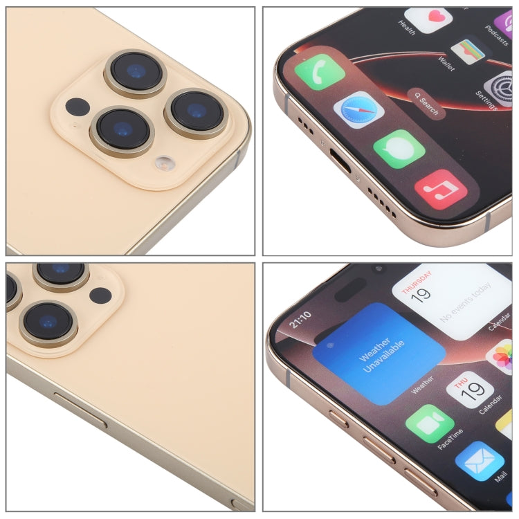 For iPhone 16 Pro Color Screen Non-Working Fake Dummy Display Model