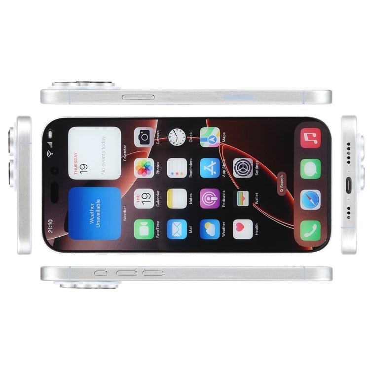 For iPhone 16 Pro Max Color Screen Non-Working Fake Dummy Display Model