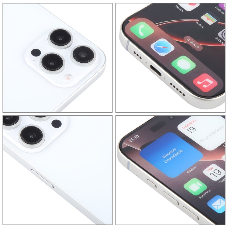 For iPhone 16 Pro Max Color Screen Non-Working Fake Dummy Display Model