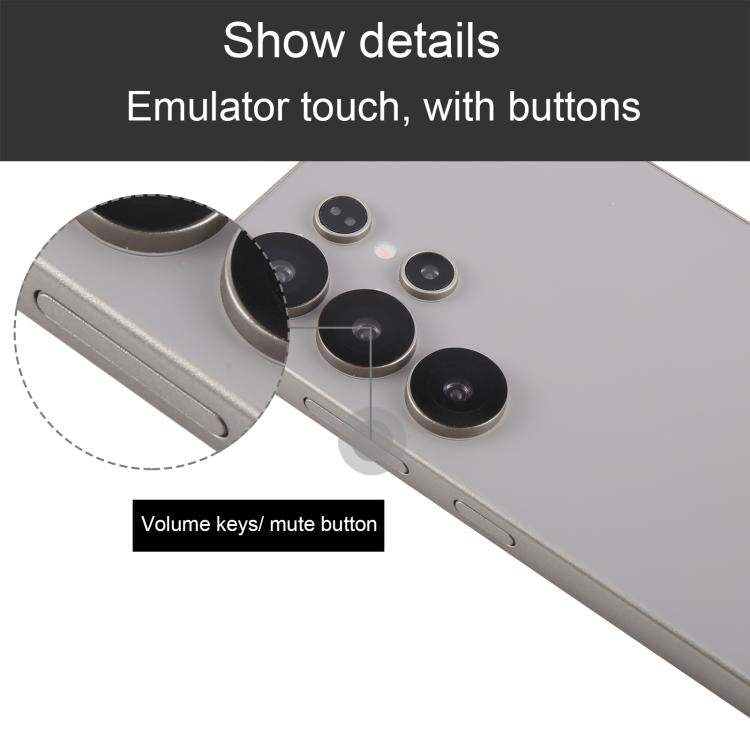 For Samsung Galaxy S25 Ultra 5G Black Screen Non-Working Fake Dummy Display Model