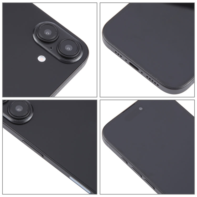 For iPhone 16 Black Screen Non-Working Fake Dummy Display Model