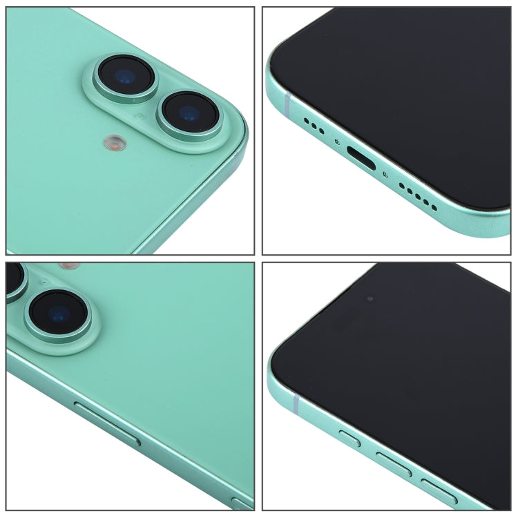 For iPhone 16 Plus Black Screen Non-Working Fake Dummy Display Model