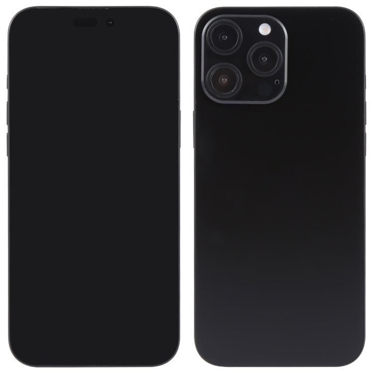 For iPhone 16 Pro Max Black Screen Non-Working Fake Dummy Display Model