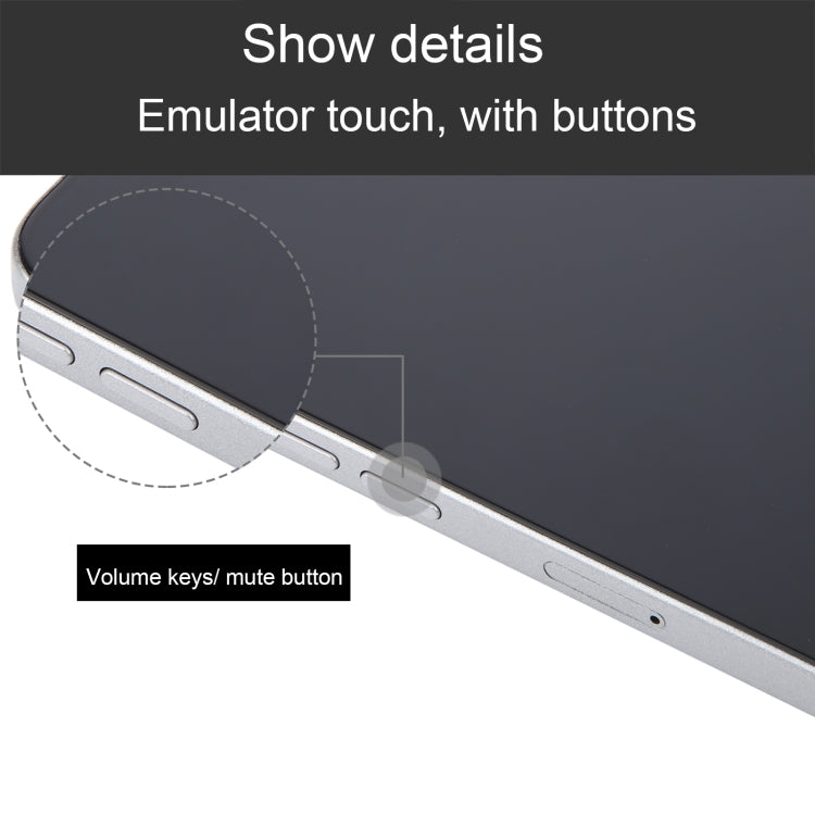 For iPhone 16 Pro Max Black Screen Non-Working Fake Dummy Display Model