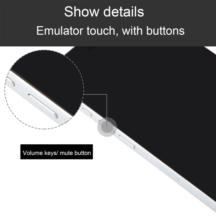 For iPhone 16 Pro Max Black Screen Non-Working Fake Dummy Display Model
