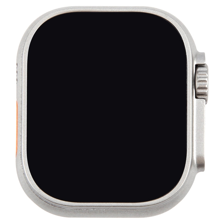 For Apple Watch Ultra 2 49mm Black Screen Non-Working Fake Dummy Display Model, For Photographing Watch-strap, No Watchband
