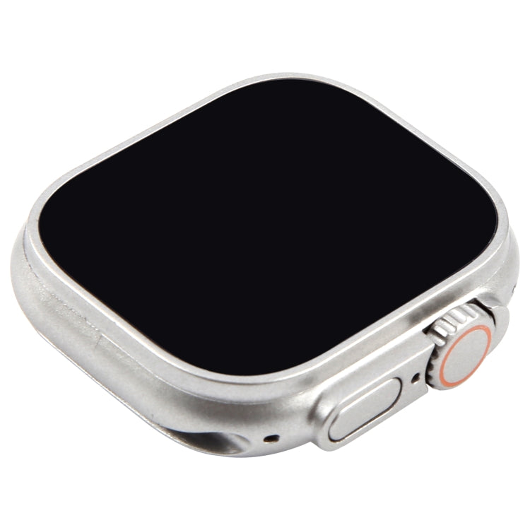 For Apple Watch Ultra 2 49mm Black Screen Non-Working Fake Dummy Display Model, For Photographing Watch-strap, No Watchband