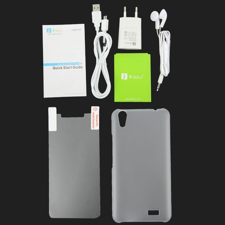 iNew U5W 8GB, Network: 3G, 5 inch Android 5.1 MTK6580 Quad Core 1.3GHz, RAM: 1GB, GPS