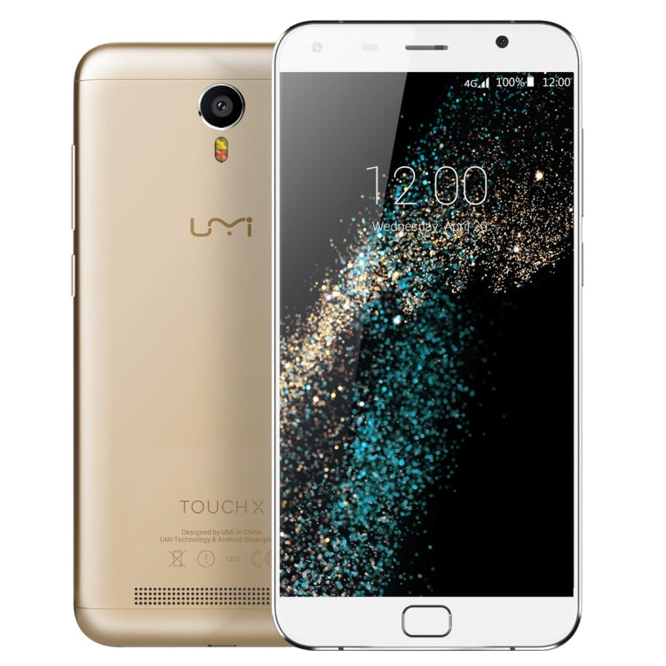 UMI TOUCH X, 2GB+16GB, Metal Unibody 2.5D LTPS FHD 5.5 inch Android 6.0 MT6735A Quad Core up to 1.3GHz, Network: 4G