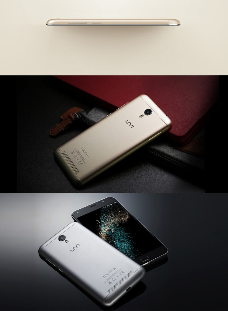 UMI TOUCH X, 2GB+16GB, Metal Unibody 2.5D LTPS FHD 5.5 inch Android 6.0 MT6735A Quad Core up to 1.3GHz, Network: 4G